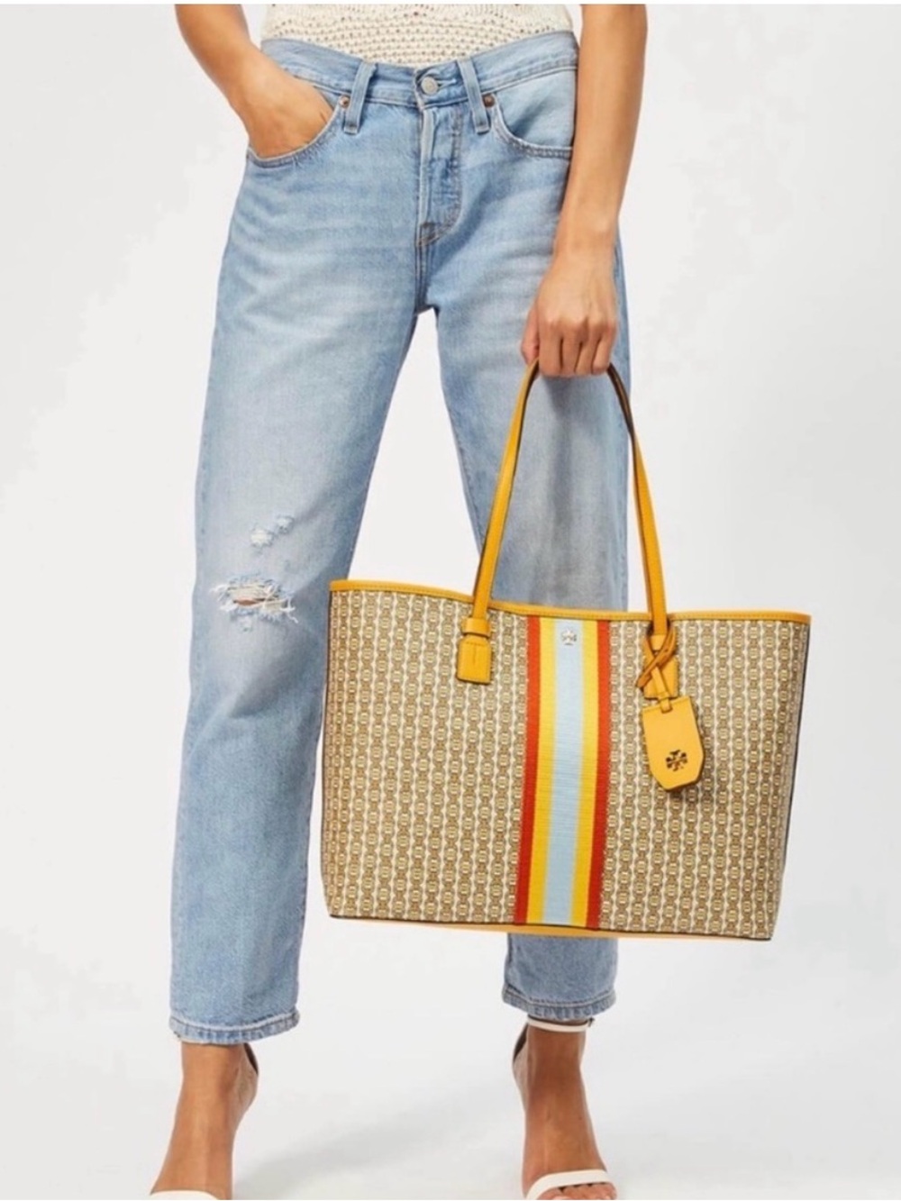✨ TORY BURCH Gemini Link Tote Bag